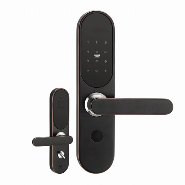 Digital Combination Magnetic Safe Card Door Hardware Smart Lock Handle