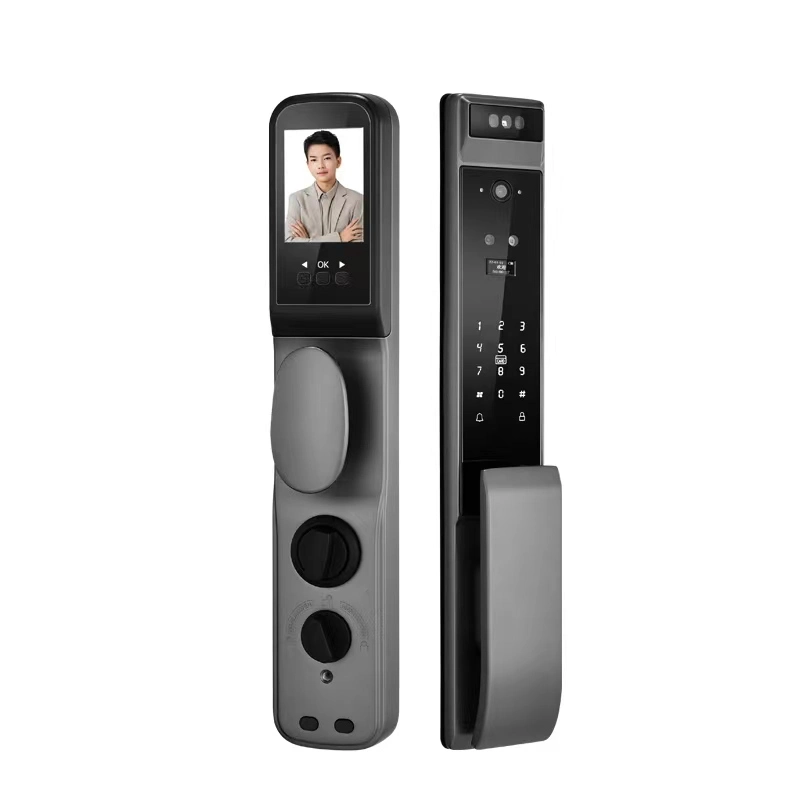 3D Face Recognition Fingerprint Smart Door Lock Smart Home Lock Door Tuya &amp; Ttlock Supported