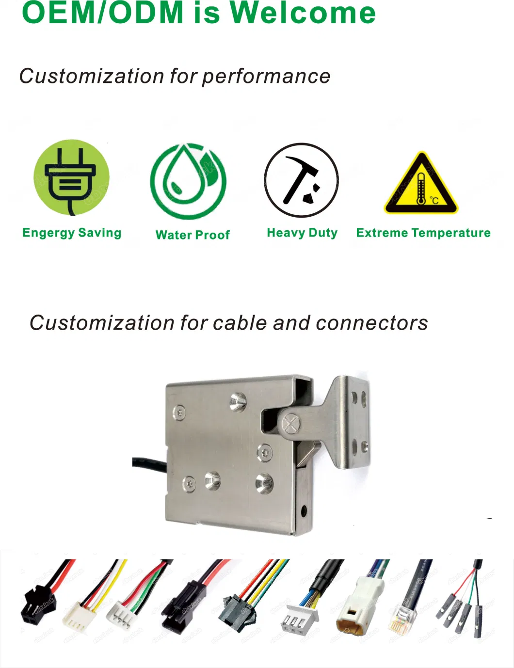 Waterproof Hidden Electronic Lock for Outdoor Cabinet Lockers with CE