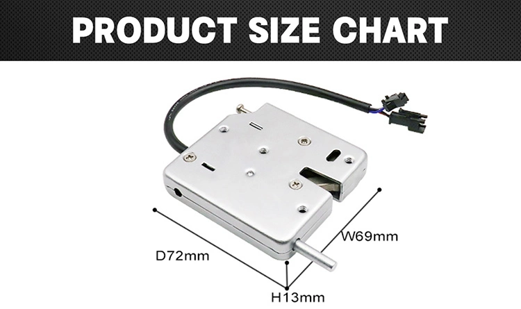 KERONG Electric Lock Solenoid Cabinet Locks for Logistics Locker